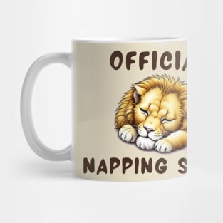 Official napping shirt Mug